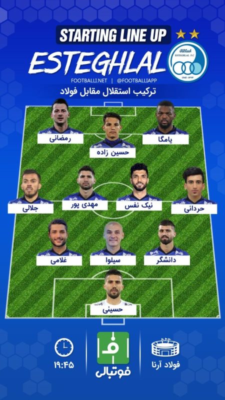 "درگیری شیران: استقلال مقابل فولاد، نبردی برای قهرمانی!" 2 به روز چی | رتبه 1 مطالب جالب و خواندی