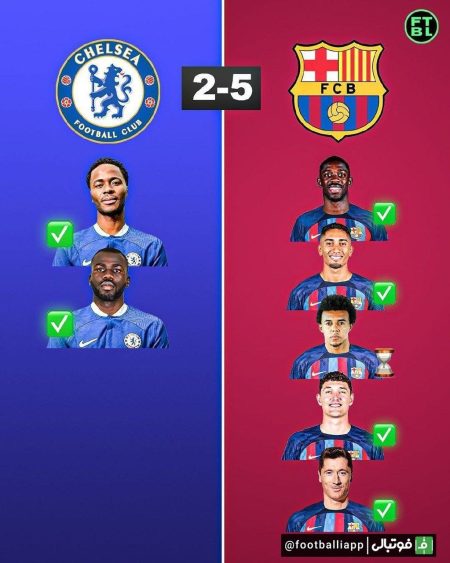 "نبرد کهکشان‌ها: چلسی و بارسلونا در جنگی تاریخی!" 4 به روز چی | رتبه 1 مطالب جالب و خواندی