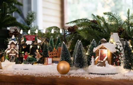 آموزش ساخت دهکده کریسمسی DIY در خانه 1 به روز چی | رتبه 1 مطالب جالب و خواندی